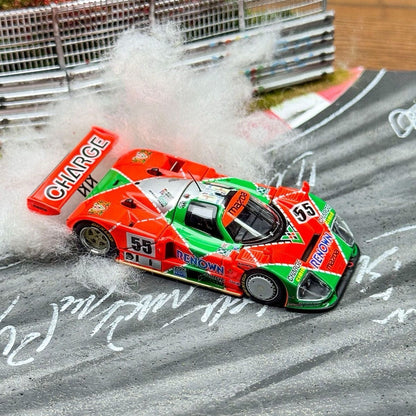 MH 1:64 Mazda 787B Le Mans Winner Diecast Model Front/Rear Removable Collectible