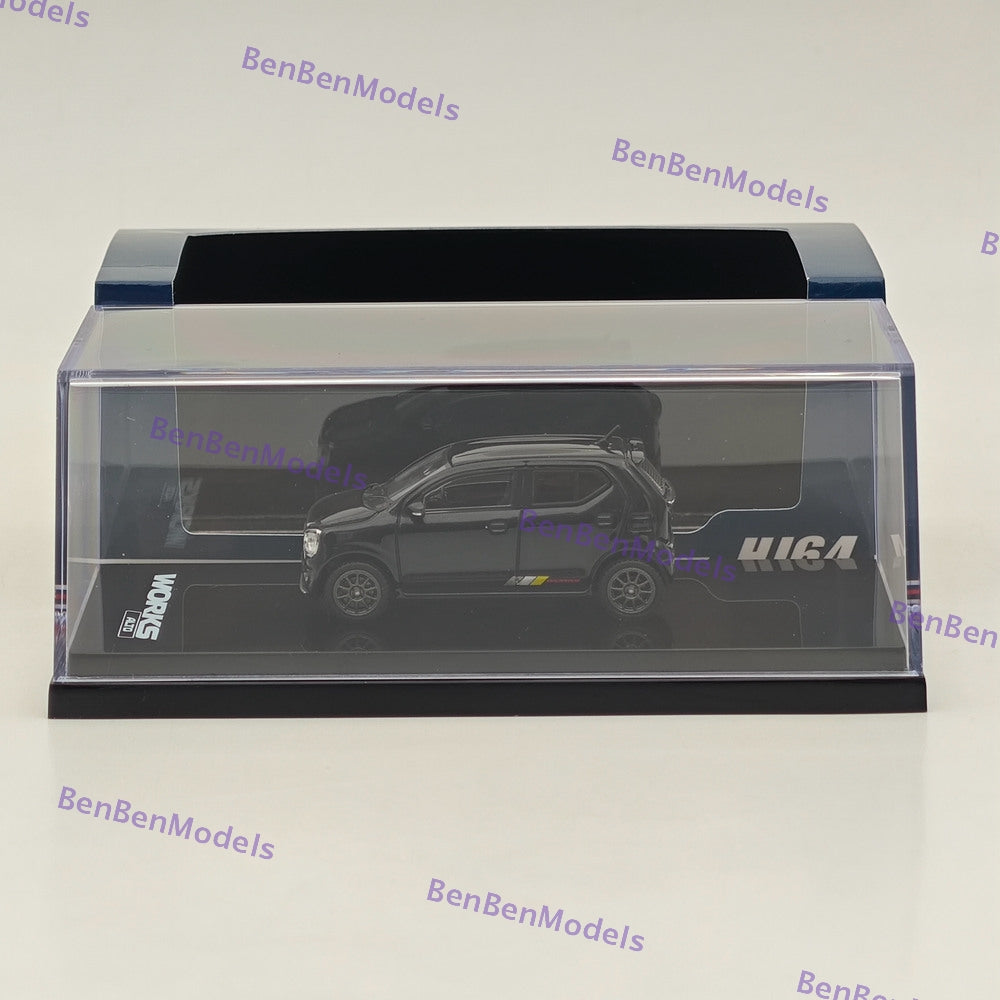1/64 Hobby Japan SUZUKI ALTO WORKS (HA36S) Bluish Black HJ641070ABK Diecast