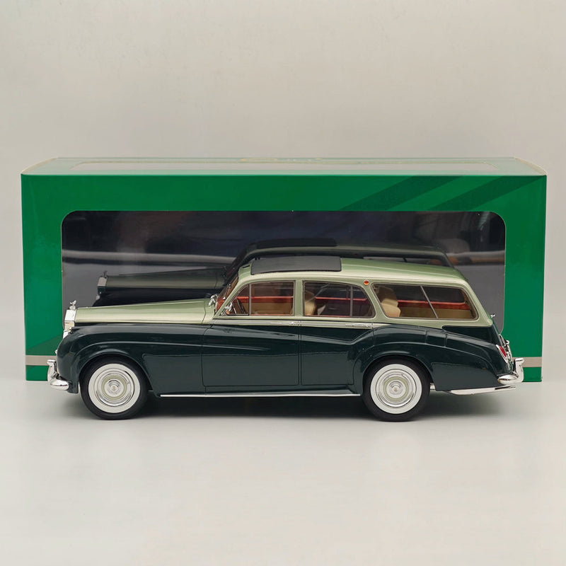 Cult 1/18 Rolls Royce Silver Cloud II Harold Radford 1959 Resin Model Car Green Used