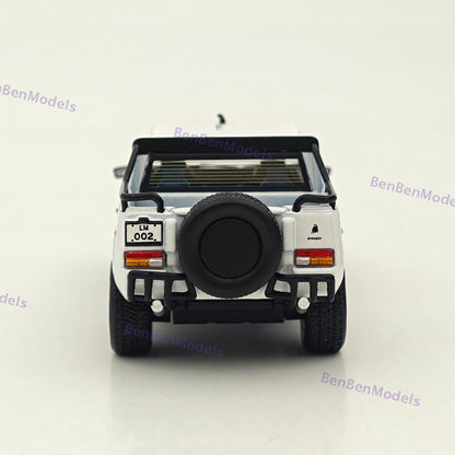 1:64 Shadow Pro LM002 SUV LHD Pearl White Diecast Metal Car Limited