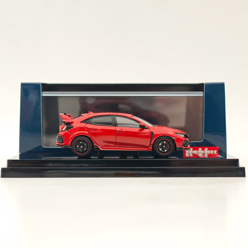 1/64 Hobby Japan Honda CIVIC TYPE R (FK8) 2017 with Engine Display Model Diecast