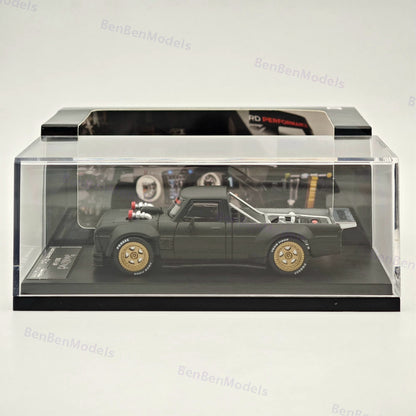 1:64 SW Ford F-150 Performance Hoonigan 1977 Black Diecast Model Car Collection