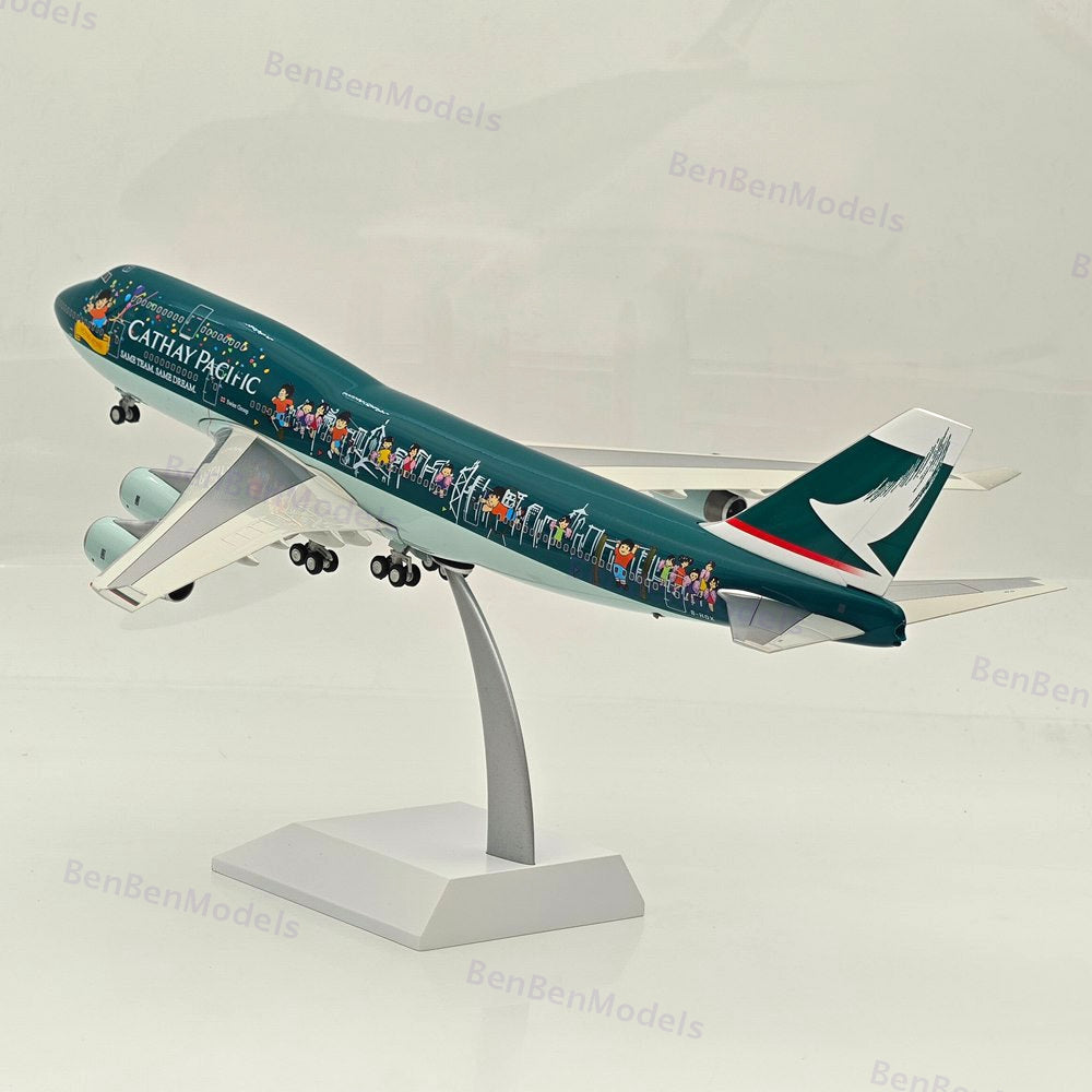 1:200 Cathay Pacific Boeing 747-400 / B-HOX / WB-747-4-064 / Aircraft Model