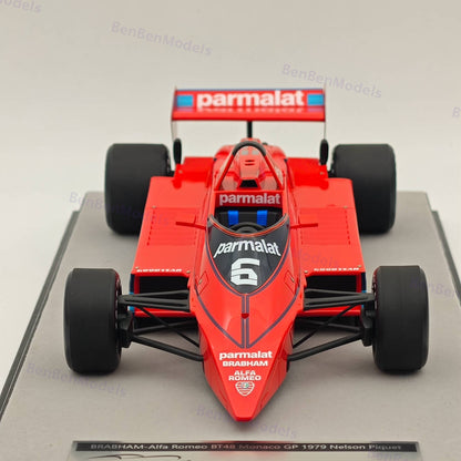 1/18 Tecnomodel BRABHAM-Alfa Romeo BT48 F1 MONACO GP 1979 Nelson Piquet #6 Resin