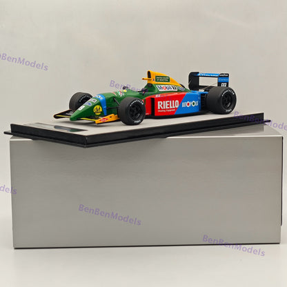 1/18 Scale Tecnomodel BENETTON F1 B190 GERMANY GP 1990 NANNINI #19 LE80 Resin