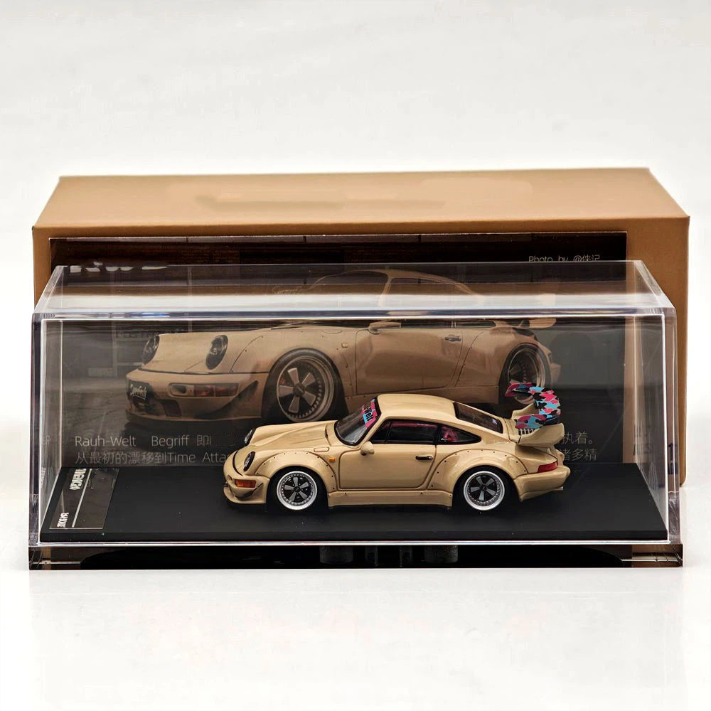 1:64 Time Micro 964 Superfrezh 2026 GT Show Widebody Diecast Beige alloy model