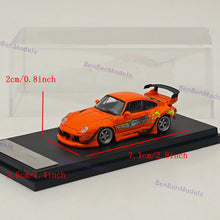 1/64 SW 993 Low tail Orange Speed and Furious Diecast Metal Car