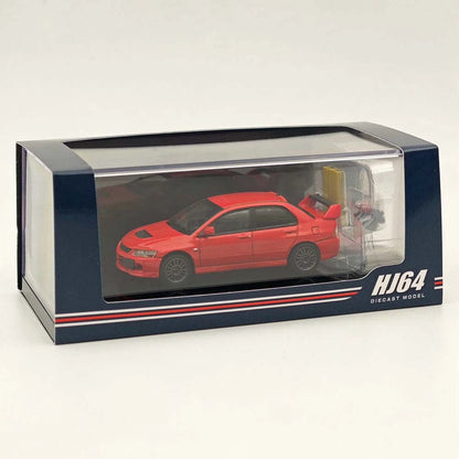Hobby Japan 1:64 Lancer GSR Evolution IX MR w/ Engine Display Diecast model