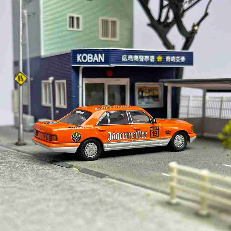 Master 1:64 Mercedes-Benz S560sel W126 6th Diecast Toys Car Models Collection Gifts Limited Edition