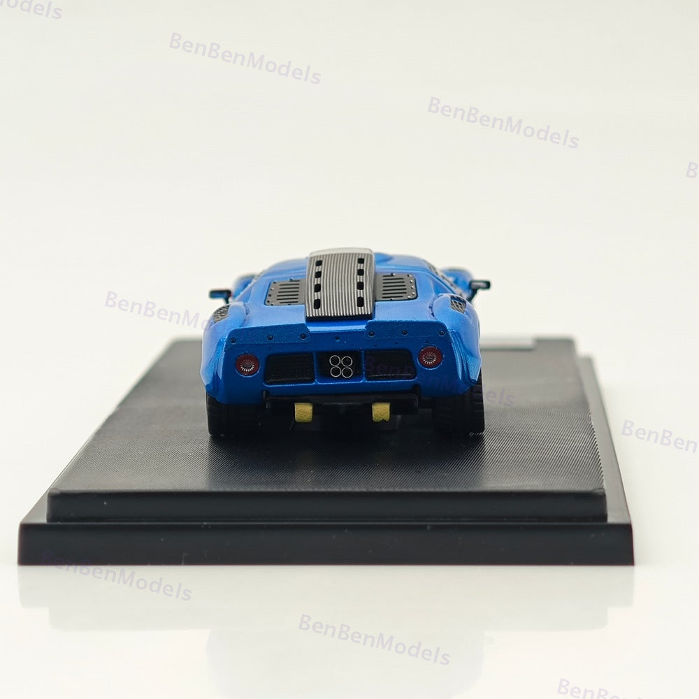 RM 1:64 Blue Ford GT40 Racing Sports Model Diecast Metal Car Gift Collection