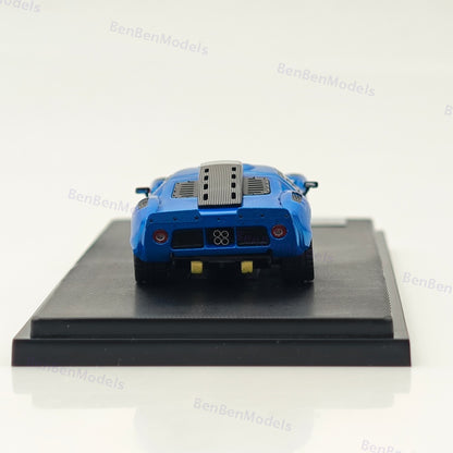 RM 1:64 Blue Ford GT40 Racing Sports Model Diecast Metal Car Gift Collection