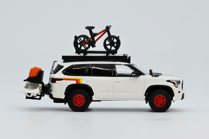 GCD 1:64 Sequoia TRD PRO LHD with Jet Ski & Accessories Diecast Model Car Limited Edition