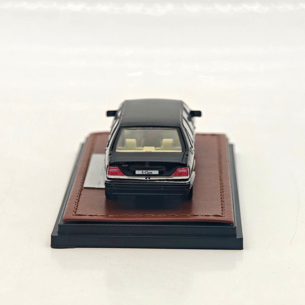 WTX 1 64 W140 S600 Stretch Limousine Black Diecast Model Collectible Display Car