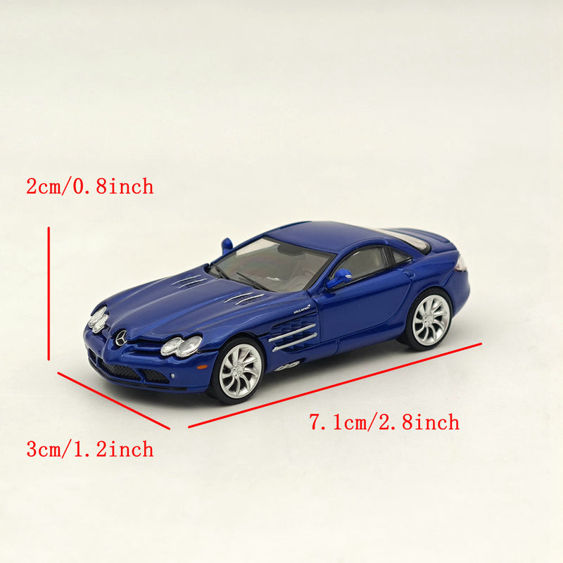 1/64 Stance Hunters MERCEDES BENZ MCLAREN SLR Blue LEGEND SERIES VHTF Diecast Model Car Collection