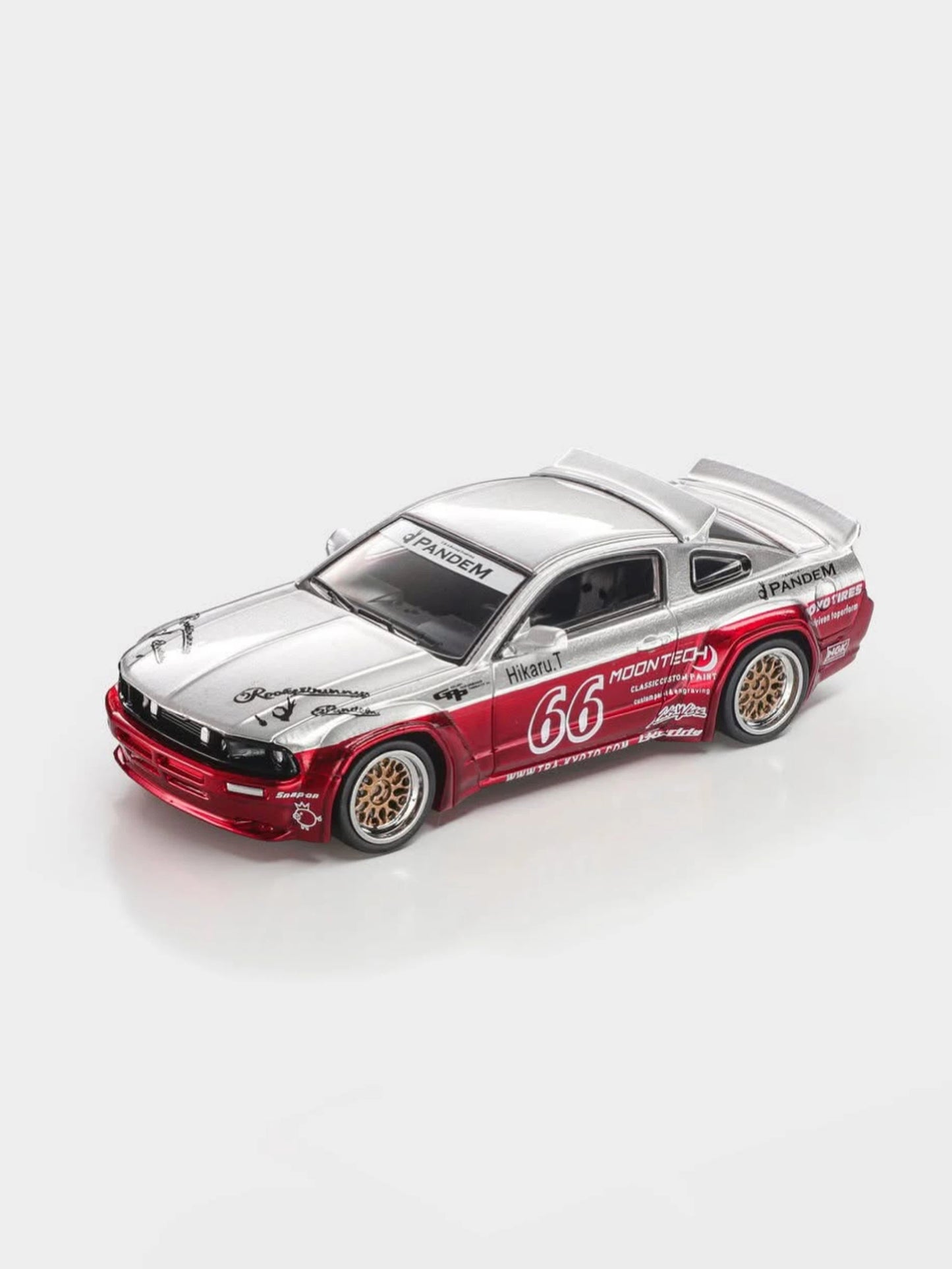 Pre-order Model Model 1:64 Pandem Mustang Moontech Limited Edition Diecast Collectible Model