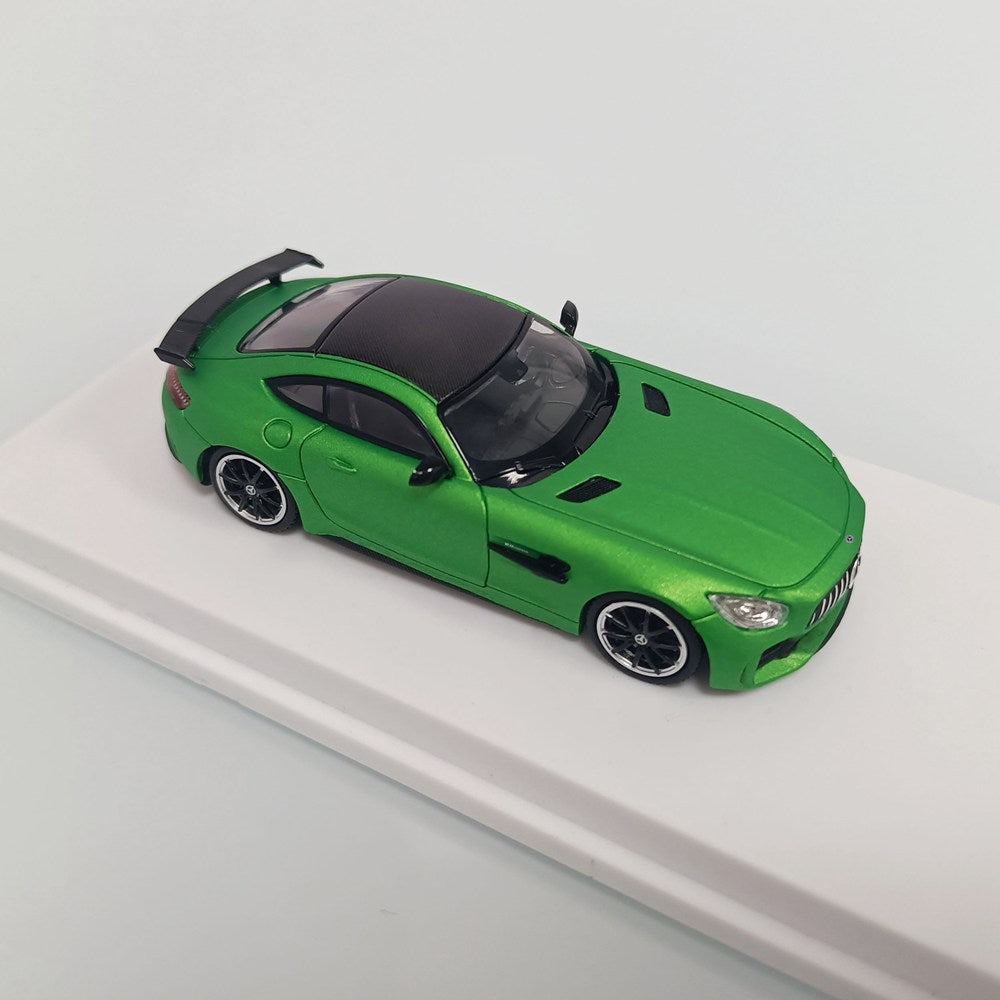 MJ 1/64 Mercedes Benz AMG GTR Double Door Diecast Car Models Collection Cadeaux Édition Limitée