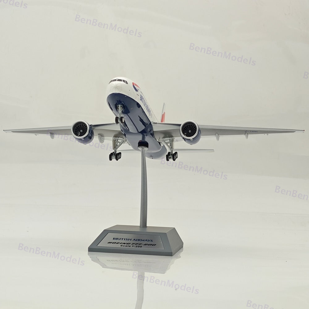 1:200 ARD British Airways Boeing 777-200 / G-YMML / ARDBA84 / WITH STAND/Diecast