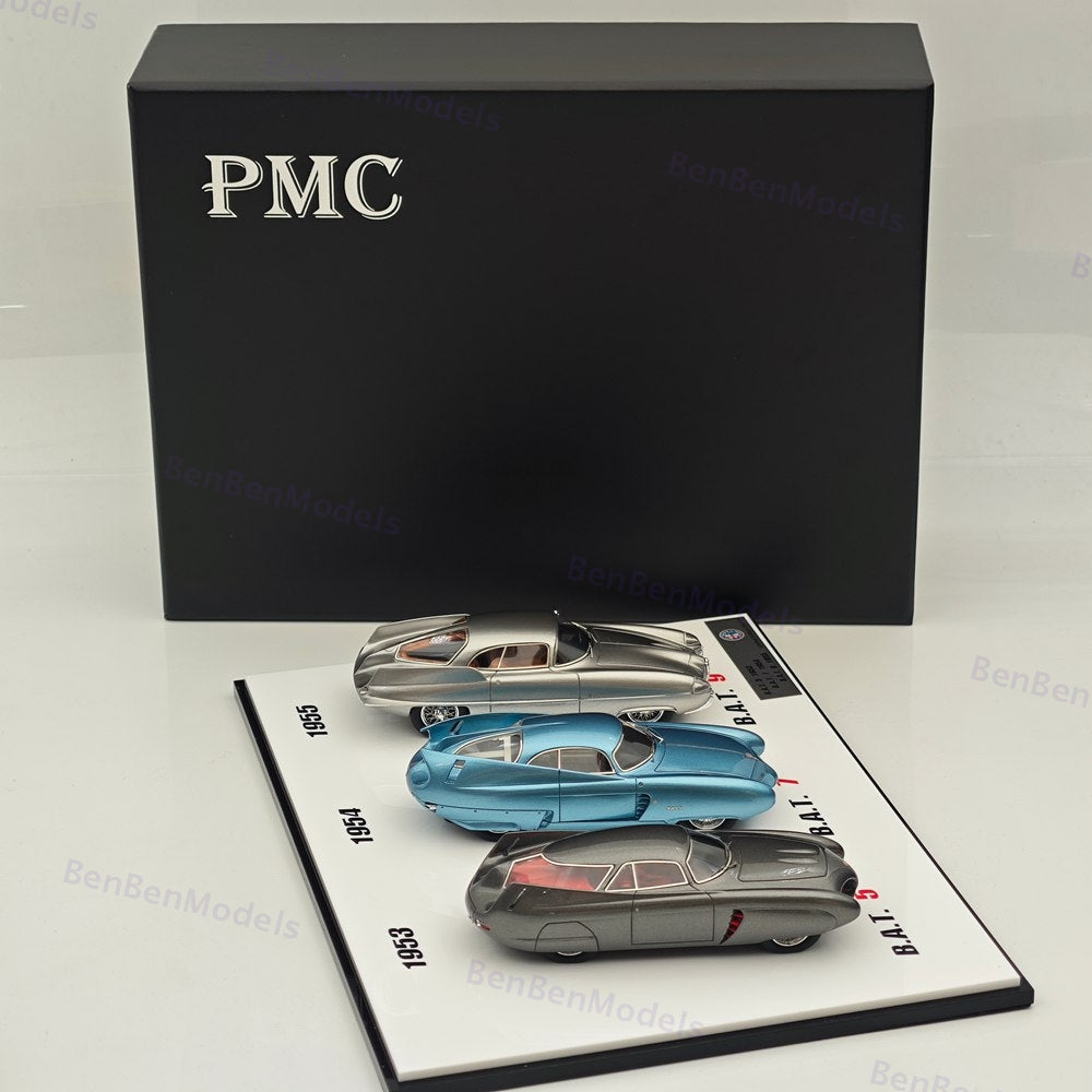 1:43 PMC Alfa Romeo BAT 5 .7 .9 1953 1954 1955 Concept Car Model 3-Car Package