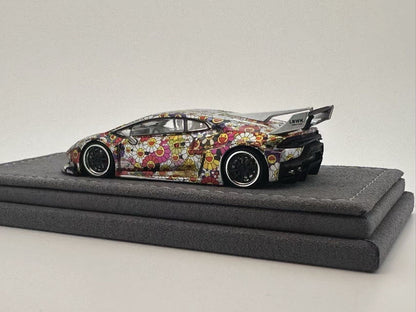 DAP 1:64 Lamborghini Supercar Voiture de course Livrée Roues portantes Modèle de voiture moulé sous pression Jouets Cadeau