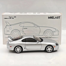 1/18 WHELART Supra A80 RHD Silver Coupe Type tout ouvrant Moulage sous pression Prévente