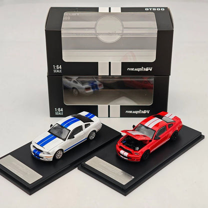 Fine Works64 1:64 Shelby GT500 Super Snake Diecast Model Car Limited Collection
