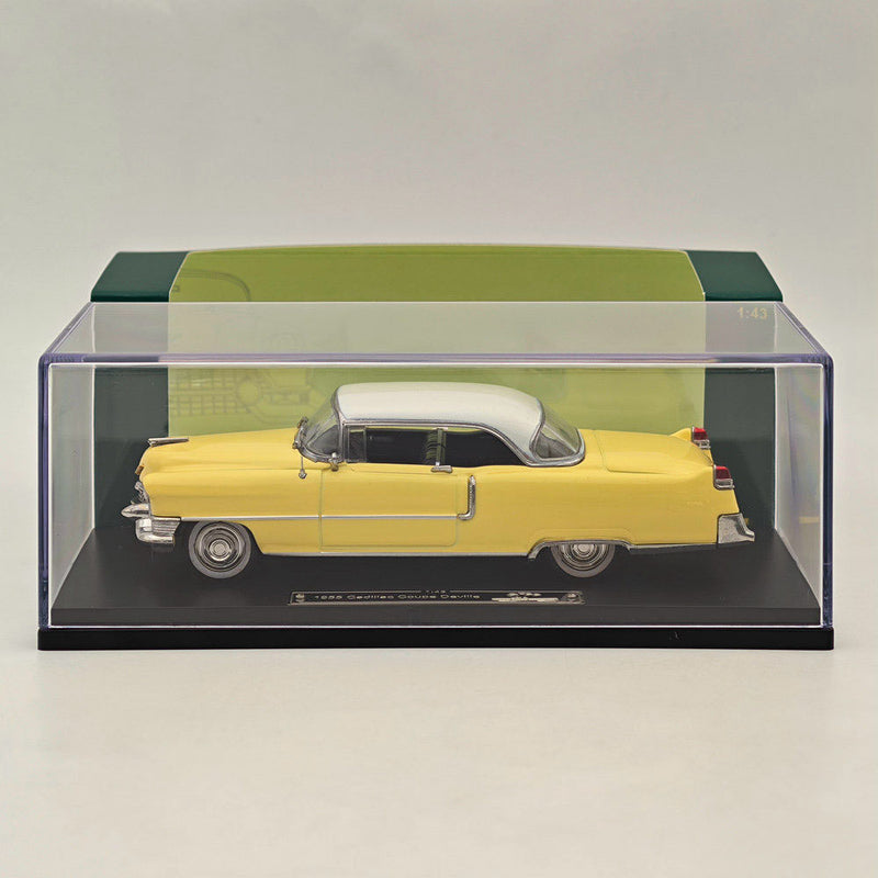 1/43 GFCC 1955 Cadillac Coupe DeVille Yellow Diecast Model Car Collection