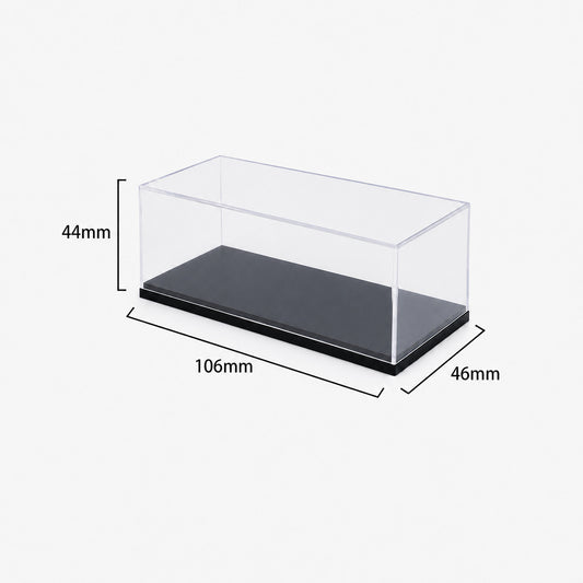 1:87 Transparent Acrylic Model Display Box Hand-Made Toy Storage Box Car Dust Cover Model Blind Box Wholesale