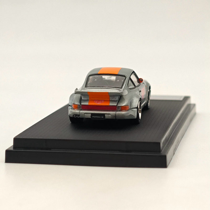 Master 1:64 Reins Porsche 930 Black Bird 2024 HEC Gulf Diecast Toys Car Models Collection Gifts Limited Edition