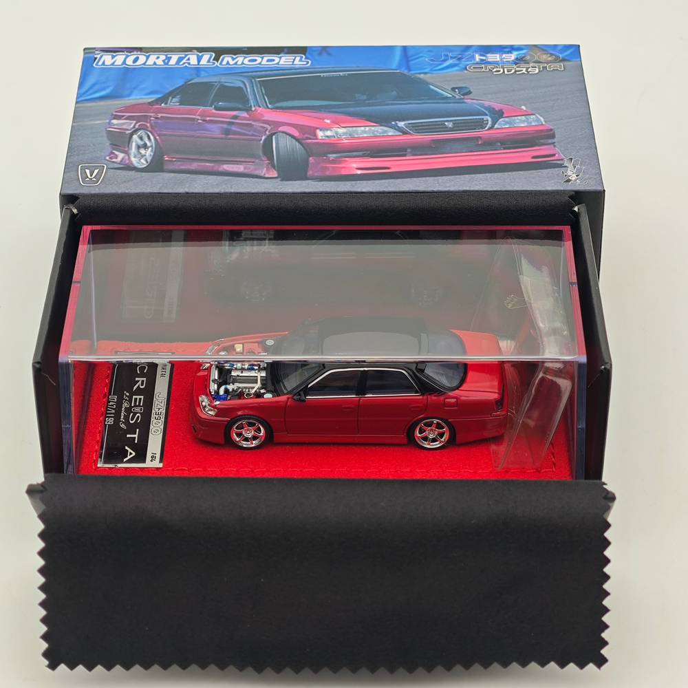 Mortal 1:64 JDM Cresta X100 5th Gen Alloy Collectible Toys Car Models Figurine Decoration Gift