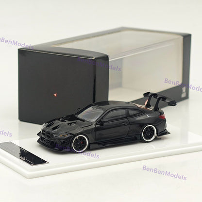 SW 1/64 M4 G82 GTR Flossmann Full Widebody Kit Diecast Model Car Limited Edition