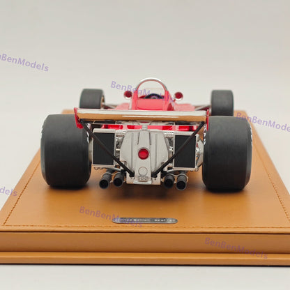 1/18 Tecnomodel Ferrari F1 312 B3-73 #7 SPAIN GP 1973 JACKY ICKX Red Resin Model