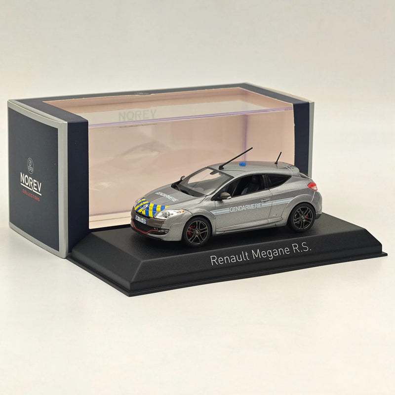 1/43 Norev Renault Megane R.S. 2010 GENDARMERIE BRI Diecast Models Car Grey