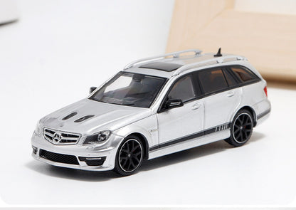 Flame 1:64 C63 V8 Edition 507 Wagon Travel Simulation Alloy Car Model
