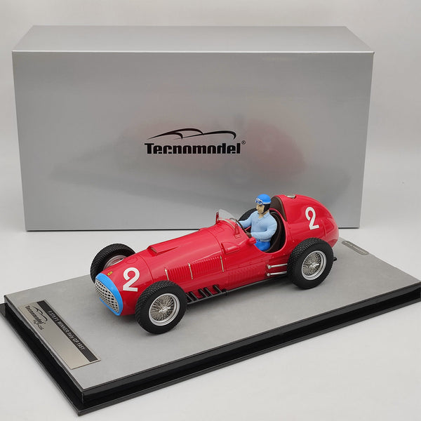 1/18 Tecnomodel Mythos Series Ferrari 375 F1 Car #2 WINNER ltaly GP 1951 Red Resin Model Cars Limited Collection
