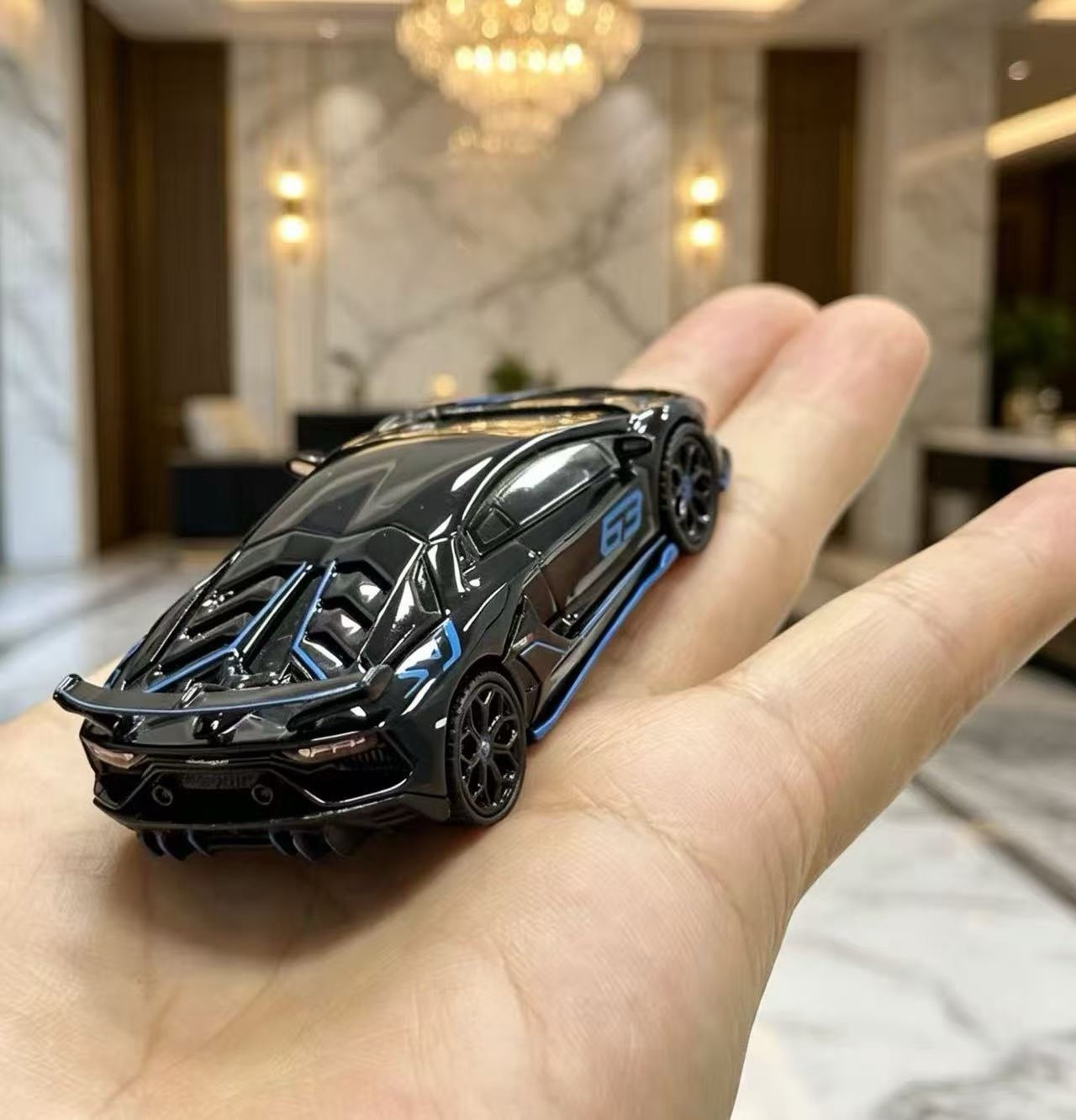 E Model 1/64 for Aventador SVJ Limited Alloy Car Model with Serial Code | Collectible Gift