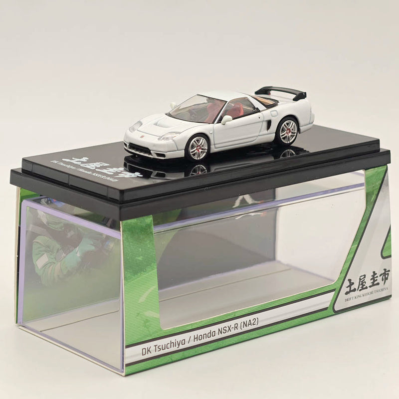 1:64 Hobby Japan Honda NSX-R (NA2) DK Tsuchiya Spec in Pearl White Diecast Models Car Limited Collection