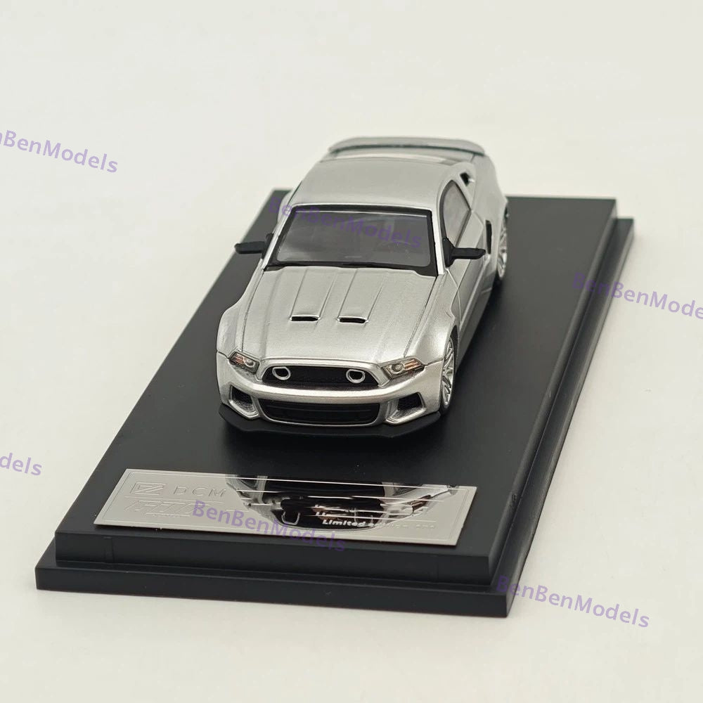 1:64 DCM x GDO Hunter GT 2014 Modified Version Silver Diecast Model Car Limited Edition