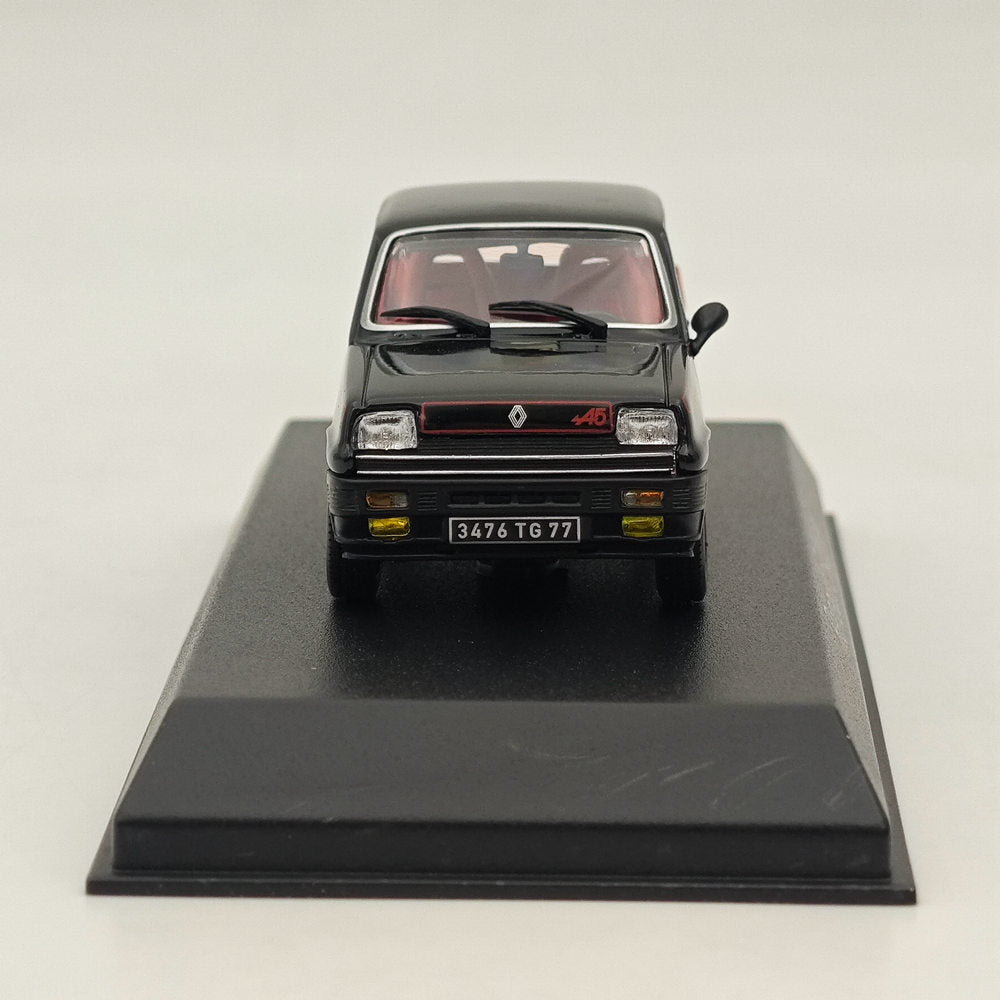 Modèle réduit de voiture moulé sous pression Norev Renault 5 Alpine 1977, collection limitée, noir, 1/43 