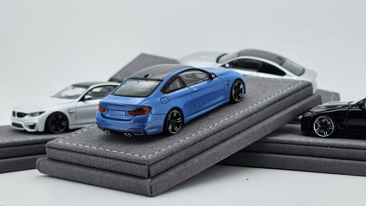 Maquette DAP 1:64 M4 F82 Sports Coupé Blanc Alpin Voiture Miniature Collection Cadeau