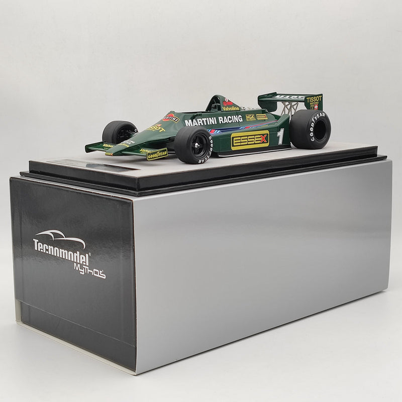 1/18 Tecno Mythos Series Lotus 79 1979 1st Test Paul Ricard TM18-287D Resin Car