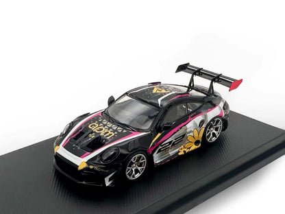 E Model 1/64 Porsche 911 GT3RS Diecast Sports Car Model Collectible Display Toys Gifts