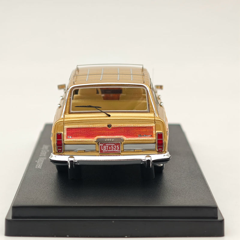 NEO 1/43 Jeep Grand Wagoneer Gold Resin Models Car Limited Colllection