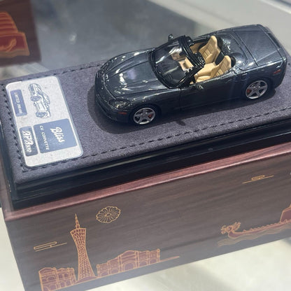 Bliss 1/64 Corvette C6 Hardtop/Convertible Foshan APAxpo Exhibition Special Edition Diecast Model Car