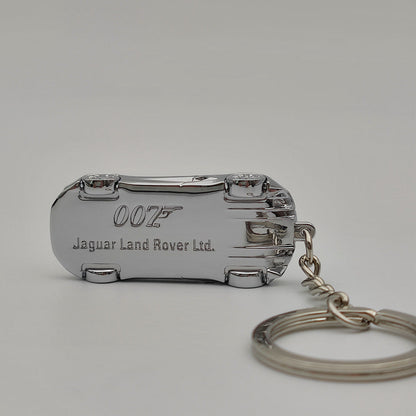 Diecast JAMES BOND SPECTRE 007 JAGUAR C-X75 Keychain Keyring Silver BRAND NEW Toys Car Models Gifts In Stock - US