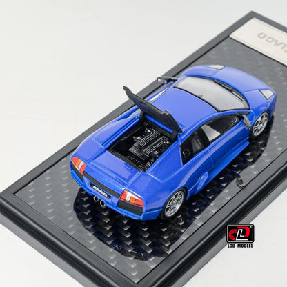 Pre order LCD 1:64 Murcielago The first generation bat Orange/Blue Can open the tailgate Diecast Alloy Collectible Model Car