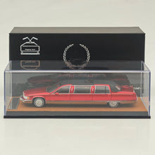 XiaoGuang 1:64 Fleetwood Limousine Red Diecast Collectible Model Car