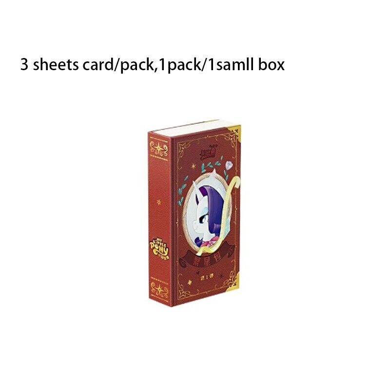 Coffret booster officiel scellé de la collection Anime Kayou My Little Pony