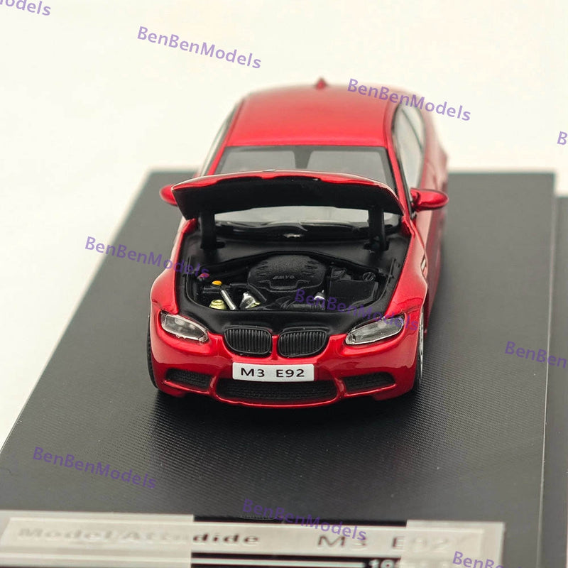 1/64 Model Attitude MA BMW E92 M3 Metallic Red Diecast Model Car Limited