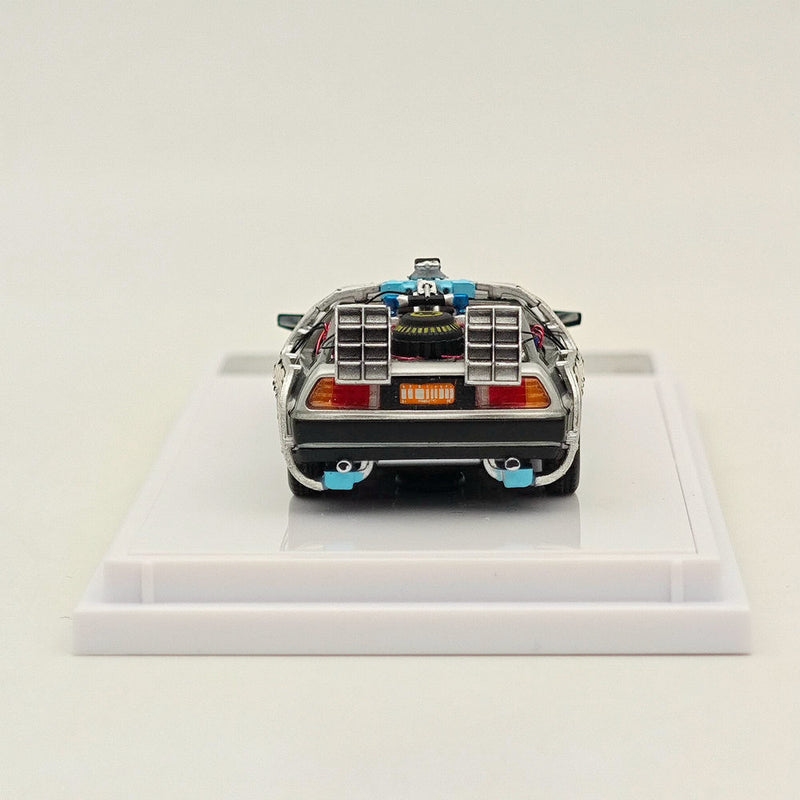 DCM 1:64 Back to the Future DMC-12 Time Machine Diecast Models Car Collection