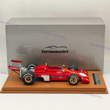 Tecnomodel 1/18 Ferrari F1 312 B3-73 #0 1973 TEST DRIVE Spain GP Red Resin Model